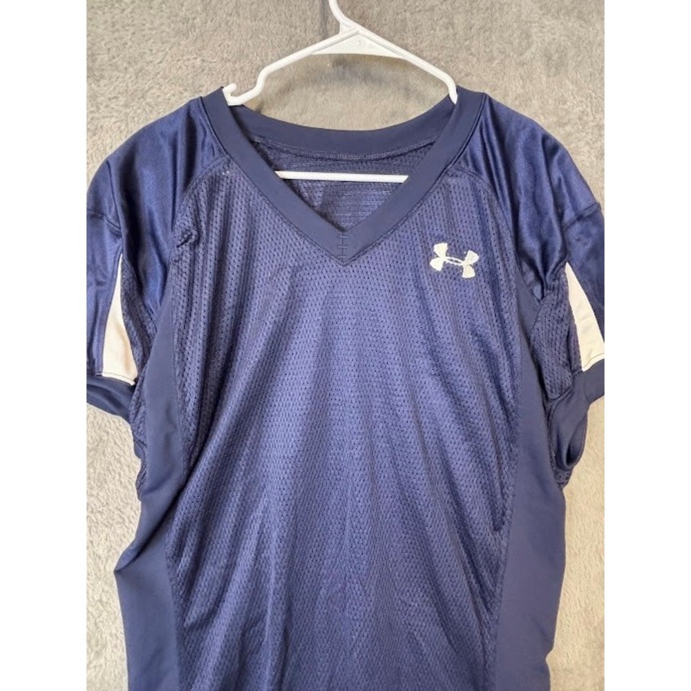 Under Armour Authentic Football‎ Practice Jersey Mens Medium Blue White